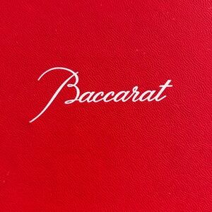 Authentic Baccarat Padded Box